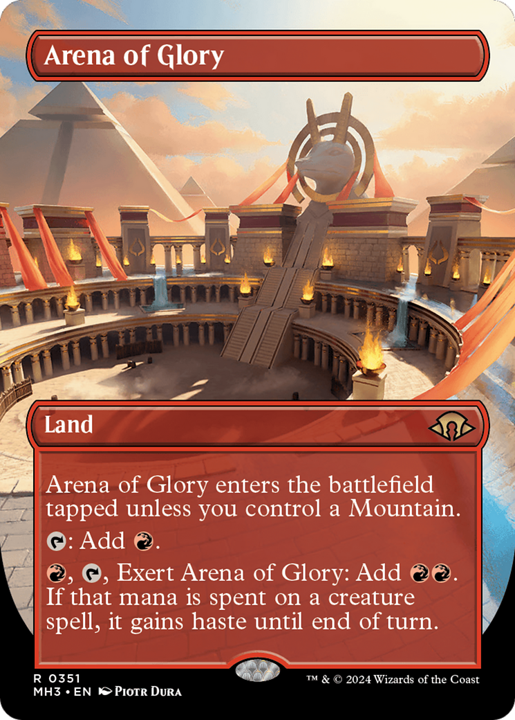 Arena of Glory (Borderless) [Modern Horizons 3] | Eastridge Sports Cards & Games