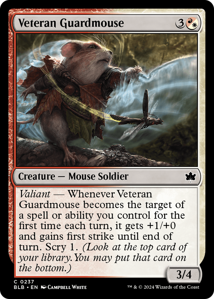 Veteran Guardmouse [Bloomburrow] | Eastridge Sports Cards & Games