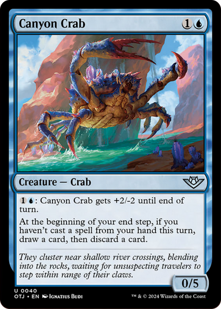 Canyon Crab [Outlaws of Thunder Junction] | Eastridge Sports Cards & Games