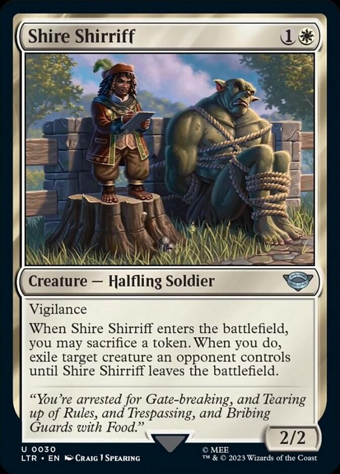 Shire Shirriff [The Lord of the Rings: Tales of Middle-Earth] | Eastridge Sports Cards & Games