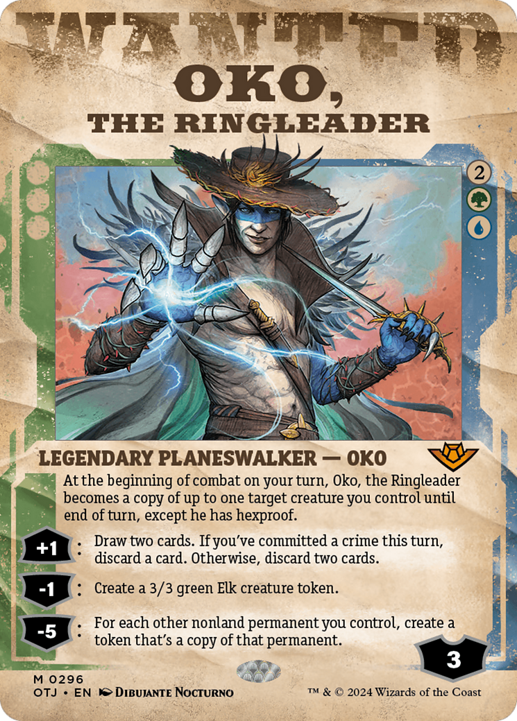Oko, the Ringleader (Showcase) [Outlaws of Thunder Junction] | Eastridge Sports Cards & Games