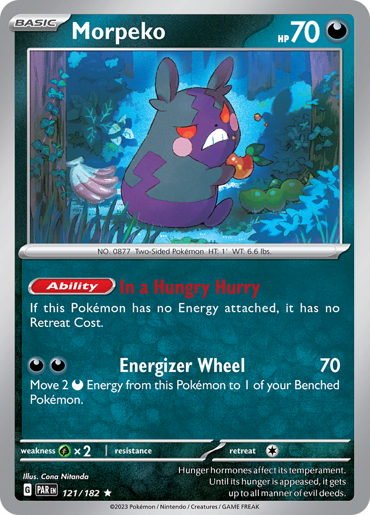 Morpeko (121/182) [Scarlet & Violet: Paradox Rift] | Eastridge Sports Cards & Games