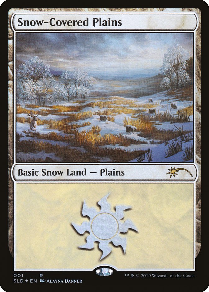 Snow-Covered Plains (001) [Secret Lair Drop Series] | Eastridge Sports Cards & Games