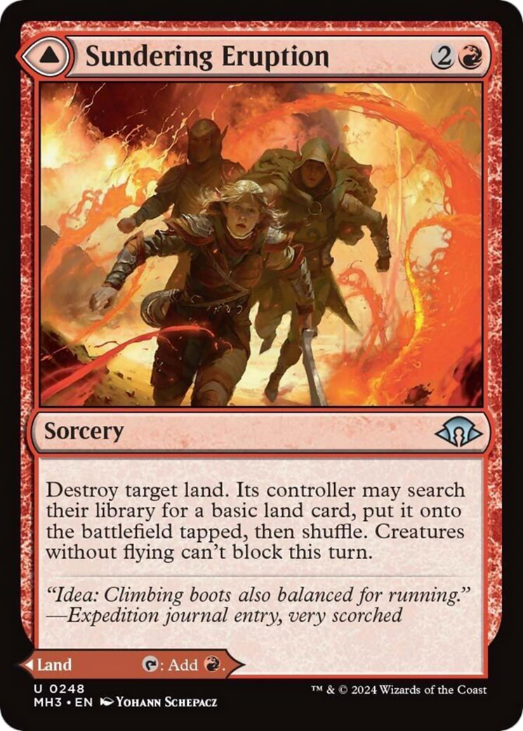 Sundering Eruption // Volcanic Fissure [Modern Horizons 3] | Eastridge Sports Cards & Games