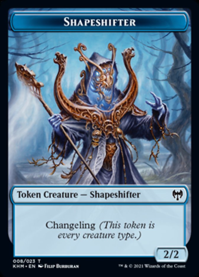 Shapeshifter Token [Kaldheim Tokens] | Eastridge Sports Cards & Games