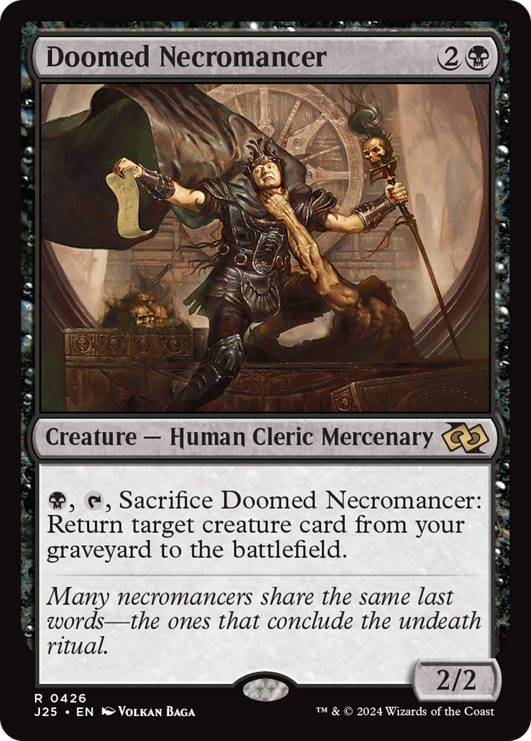 Doomed Necromancer [Foundations Jumpstart] | Eastridge Sports Cards & Games