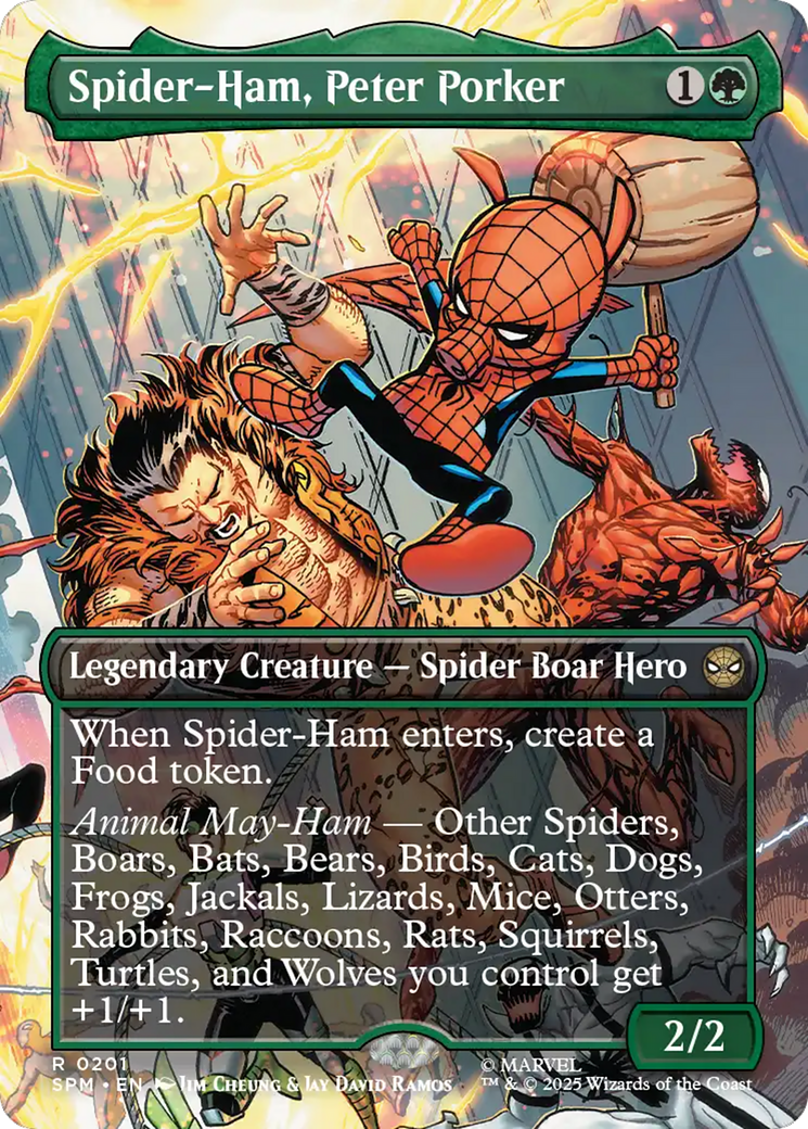 Spider-Ham, Peter Porker (Borderless) [Marvel's Spider-Man] | Eastridge Sports Cards & Games