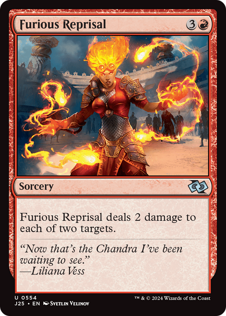 Furious Reprisal [Foundations Jumpstart] | Eastridge Sports Cards & Games
