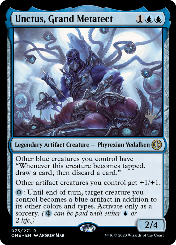Unctus, Grand Metatect (Promo Pack) [Phyrexia: All Will Be One Promos] | Eastridge Sports Cards & Games