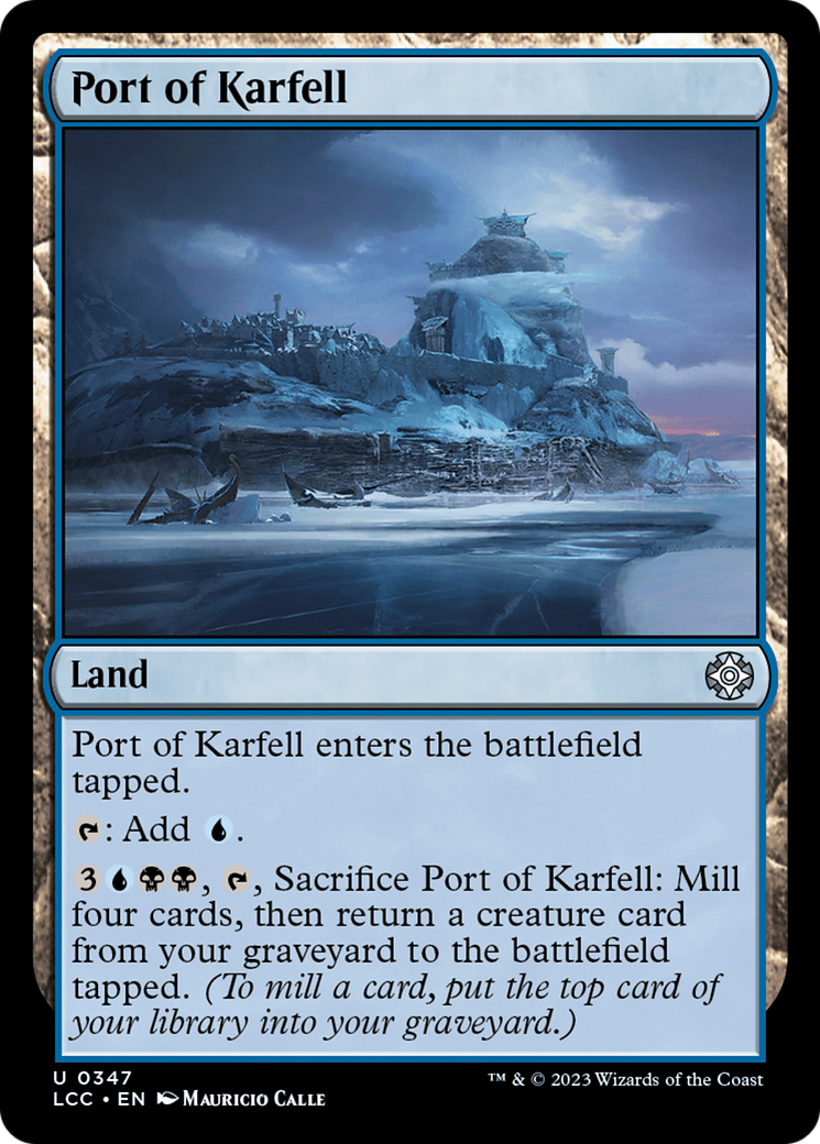 Port of Karfell [The Lost Caverns of Ixalan Commander] | Eastridge Sports Cards & Games