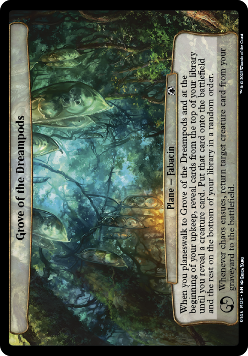 Grove of the Dreampods [March of the Machine Commander] | Eastridge Sports Cards & Games