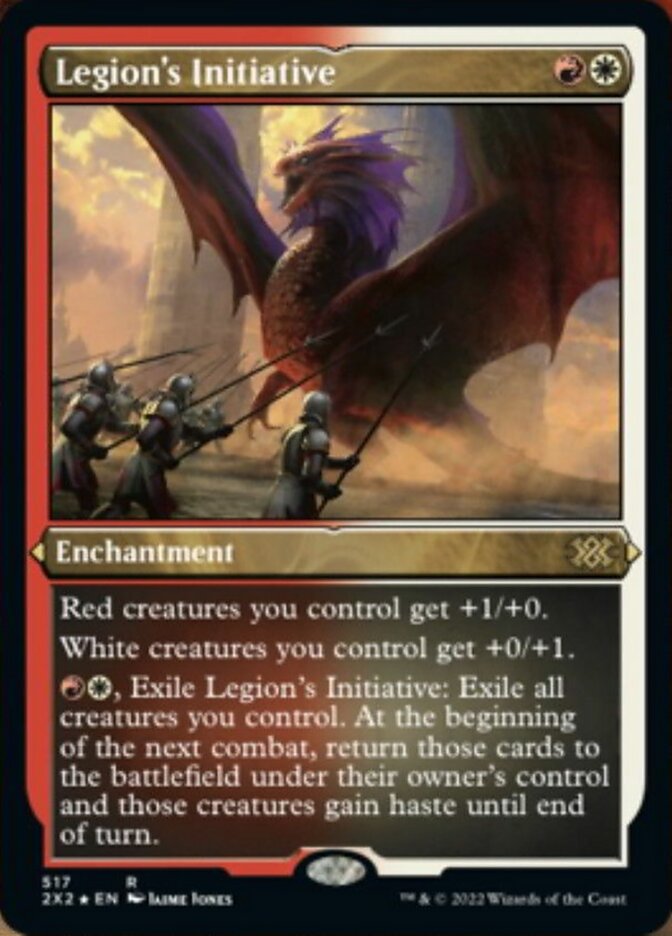 Legion's Initiative (Foil Etched) [Double Masters 2022] | Eastridge Sports Cards & Games
