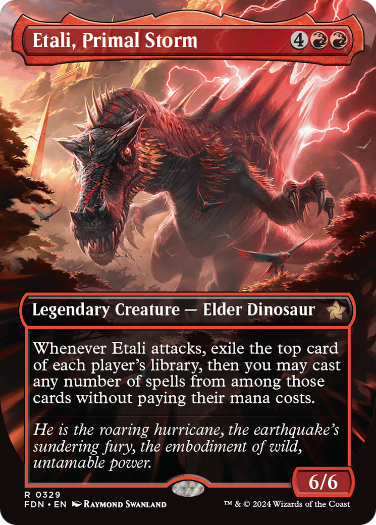 Etali, Primal Storm (Borderless) [Foundations] | Eastridge Sports Cards & Games