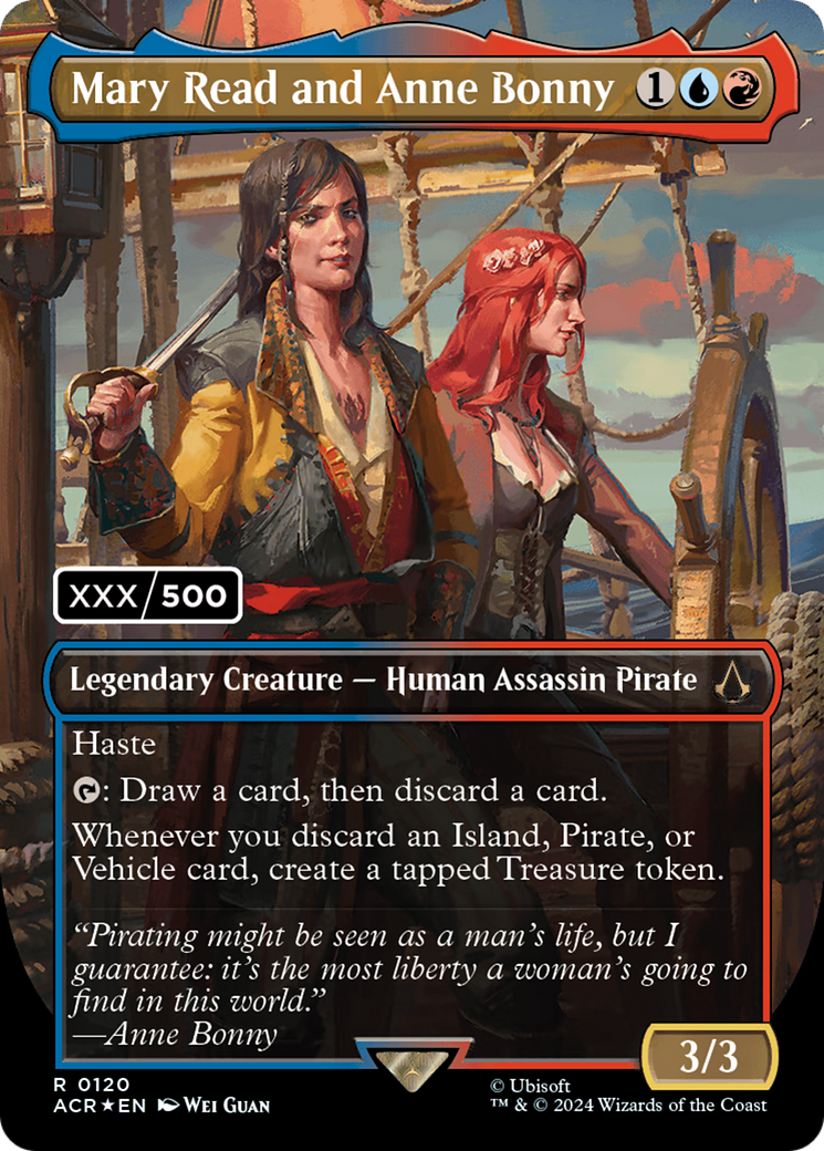 Mary Read and Anne Bonny (English) (Serial Numbered) [Assassin's Creed] | Eastridge Sports Cards & Games