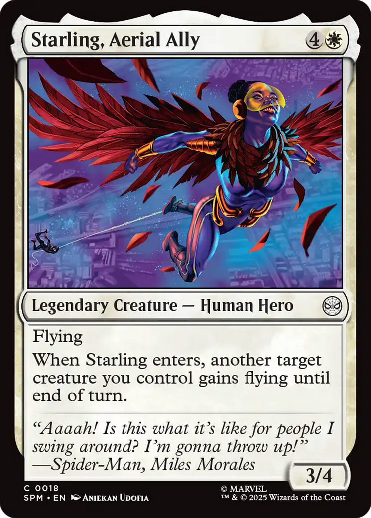 Starling, Aerial Ally [Marvel's Spider-Man] | Eastridge Sports Cards & Games