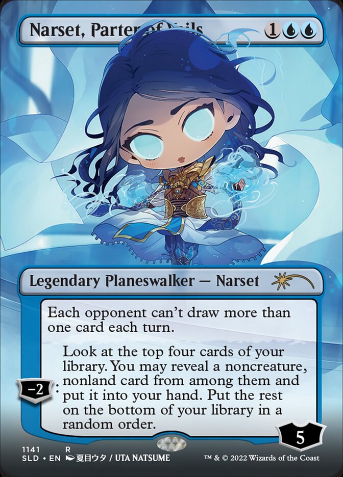 Narset, Parter of Veils (Borderless) [Secret Lair Drop Series] | Eastridge Sports Cards & Games