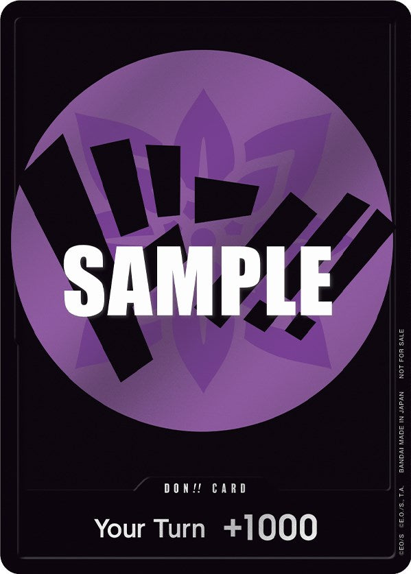 DON!! Card (Purple) [One Piece Promotion Cards] | Eastridge Sports Cards & Games