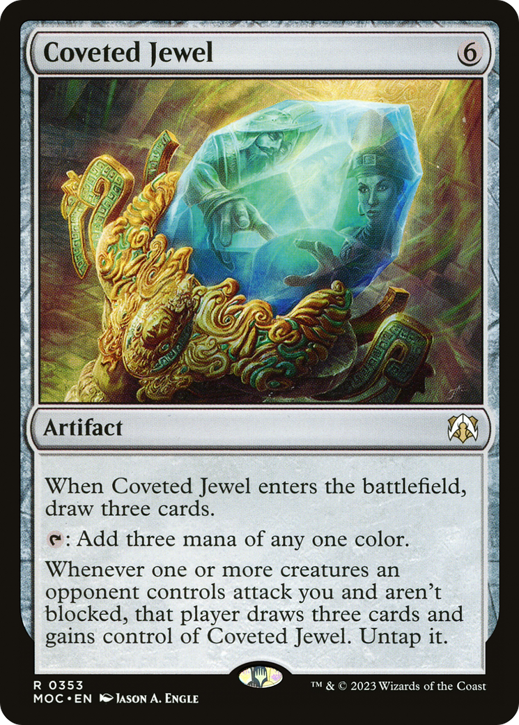 Coveted Jewel (Ripple Foil) [Modern Horizons 3 Commander] | Eastridge Sports Cards & Games