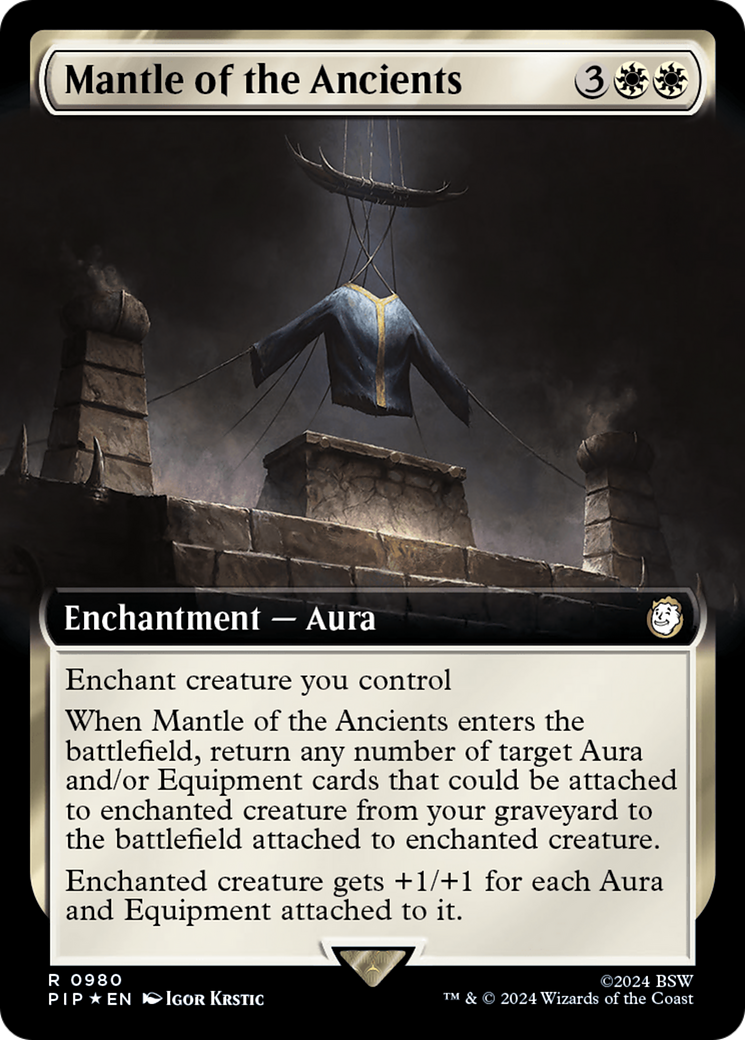 Mantle of the Ancients (Extended Art) (Surge Foil) [Fallout] | Eastridge Sports Cards & Games