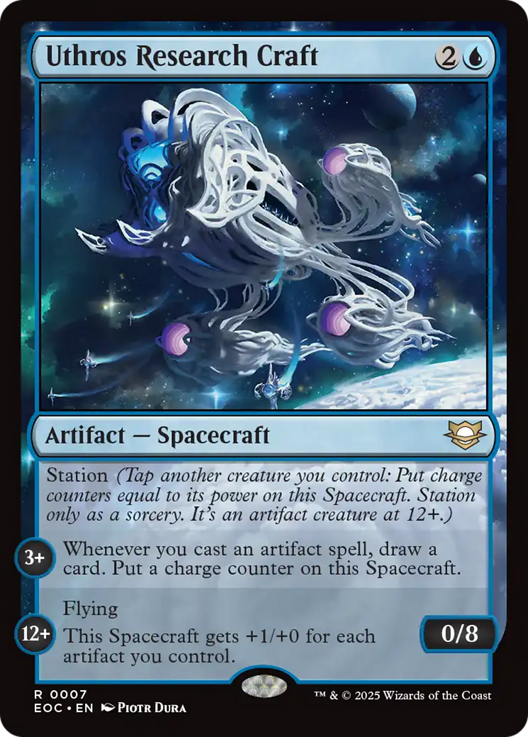 Uthros Research Craft [Edge of Eternities Commander] | Eastridge Sports Cards & Games