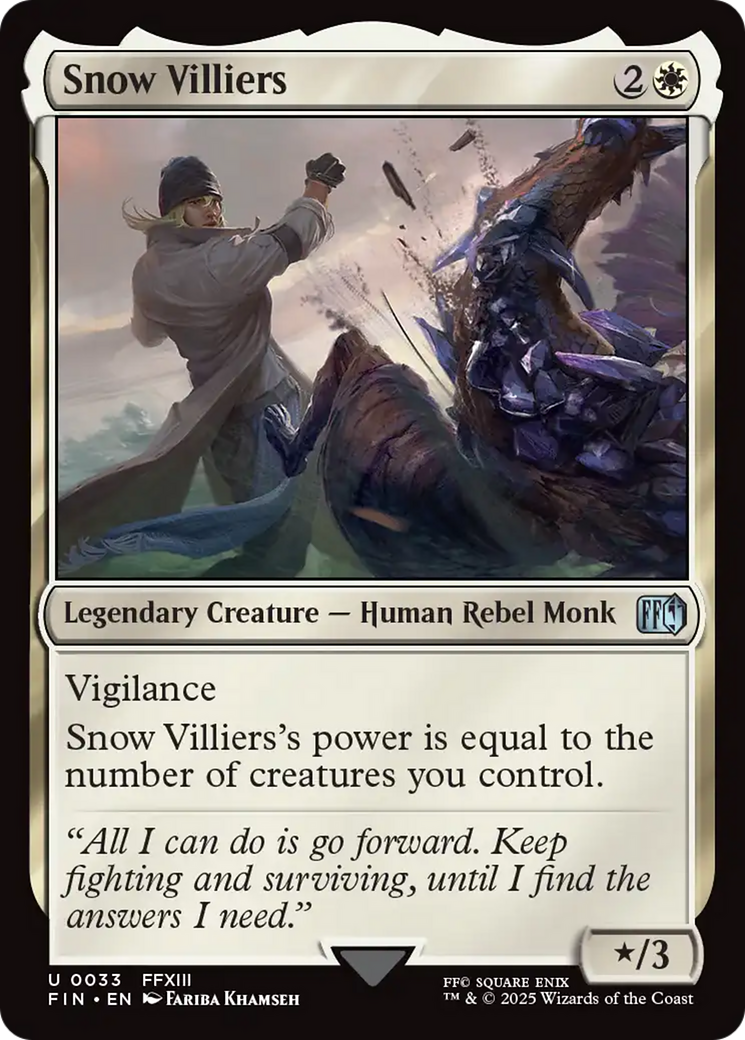 Snow Villiers [FINAL FANTASY] | Eastridge Sports Cards & Games