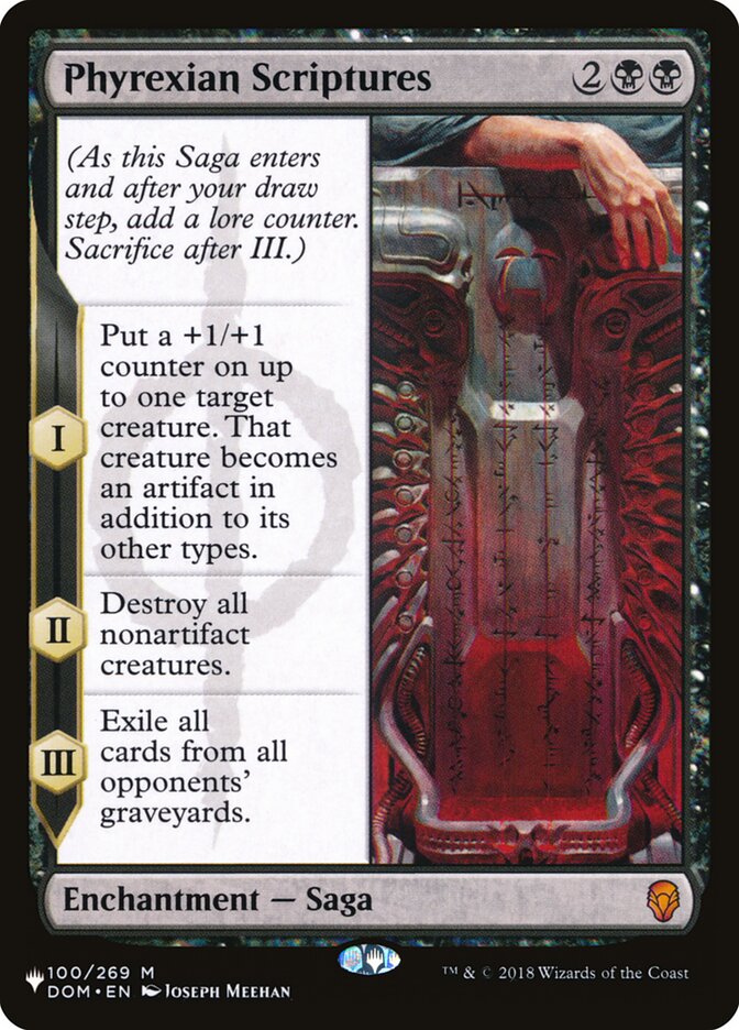 Phyrexian Scriptures [The List] | Eastridge Sports Cards & Games