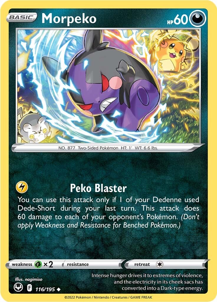 Morpeko (116/195) [Sword & Shield: Silver Tempest] | Eastridge Sports Cards & Games