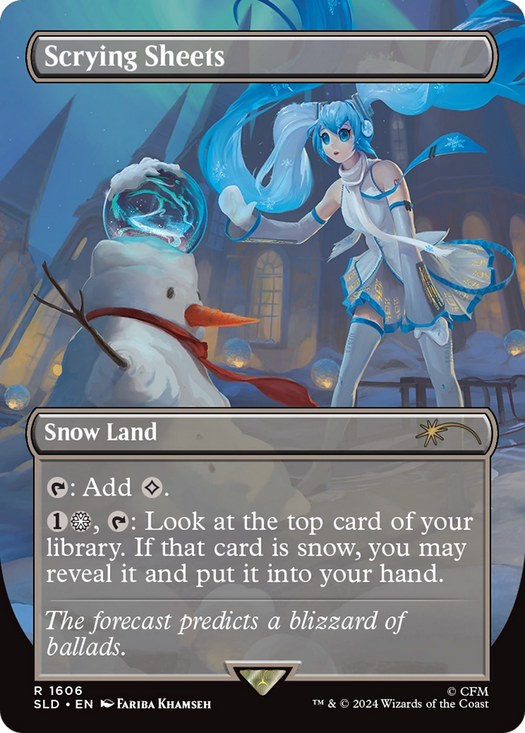 Scrying Sheets (Rainbow Foil) [Secret Lair Drop Series] | Eastridge Sports Cards & Games