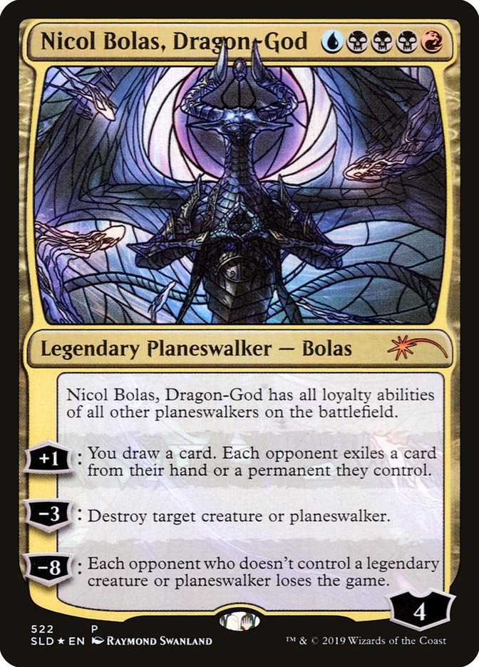 Nicol Bolas, Dragon-God (Stained Glass) [Secret Lair Drop Promos] | Eastridge Sports Cards & Games