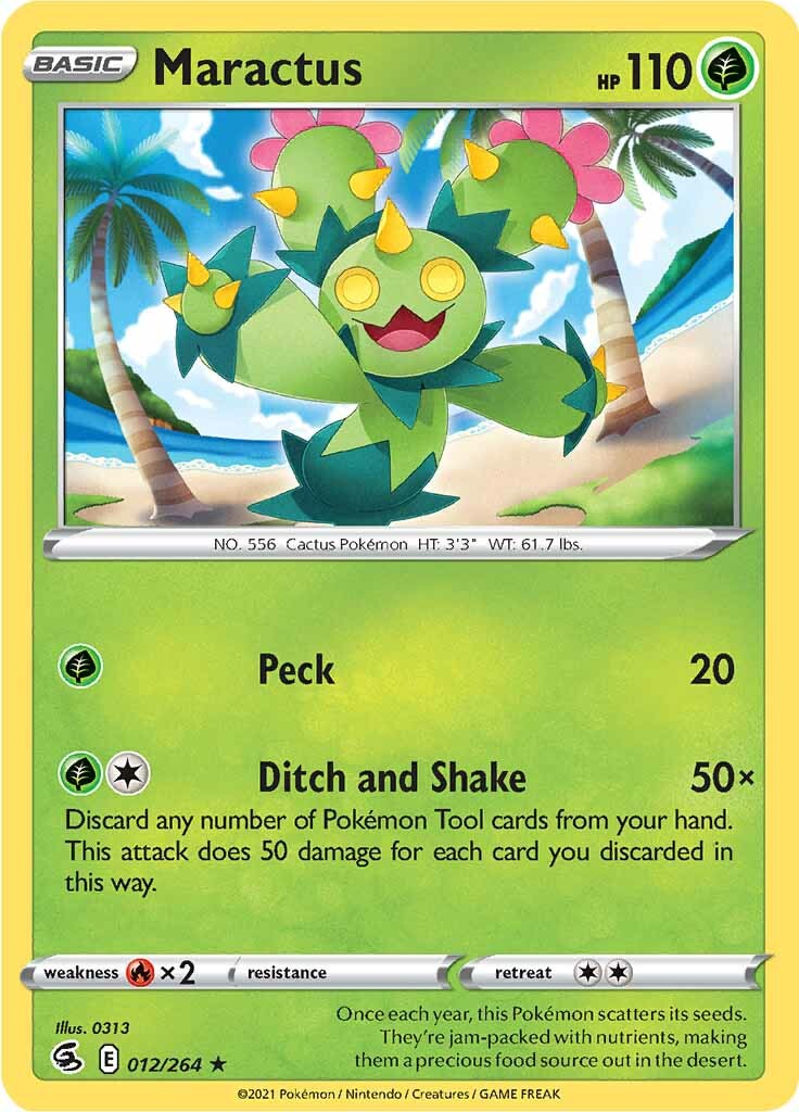 Maractus (012/264) [Sword & Shield: Fusion Strike] | Eastridge Sports Cards & Games