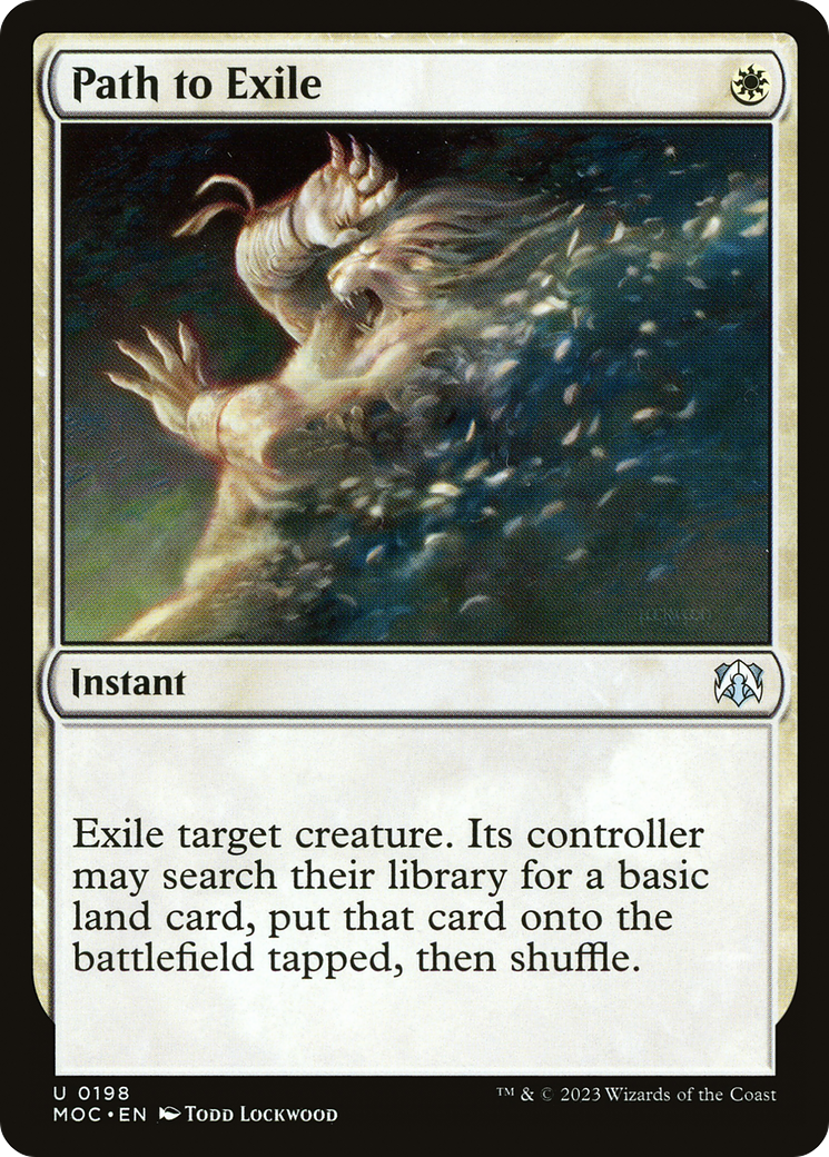 Path to Exile [March of the Machine Commander] | Eastridge Sports Cards & Games