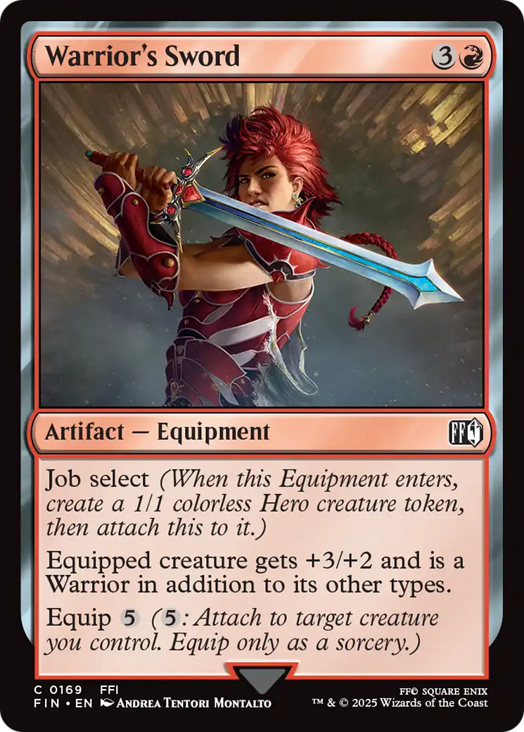 Warrior's Sword [FINAL FANTASY] | Eastridge Sports Cards & Games
