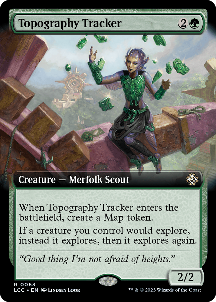 Topography Tracker (Extended Art) [The Lost Caverns of Ixalan Commander] | Eastridge Sports Cards & Games