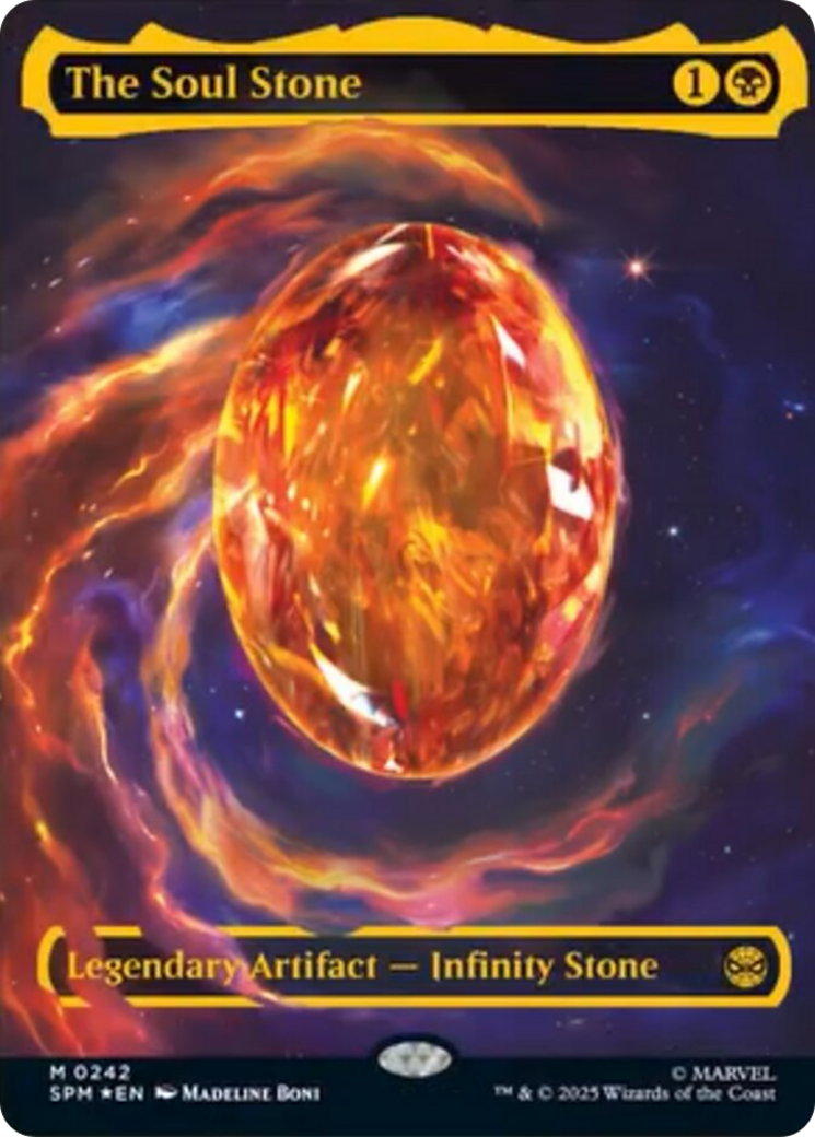 The Soul Stone (Cosmic Foil) [Marvel's Spider-Man] | Eastridge Sports Cards & Games