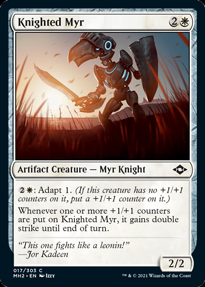 Knighted Myr [Modern Horizons 2] | Eastridge Sports Cards & Games