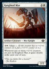 Knighted Myr [Modern Horizons 2] | Eastridge Sports Cards & Games