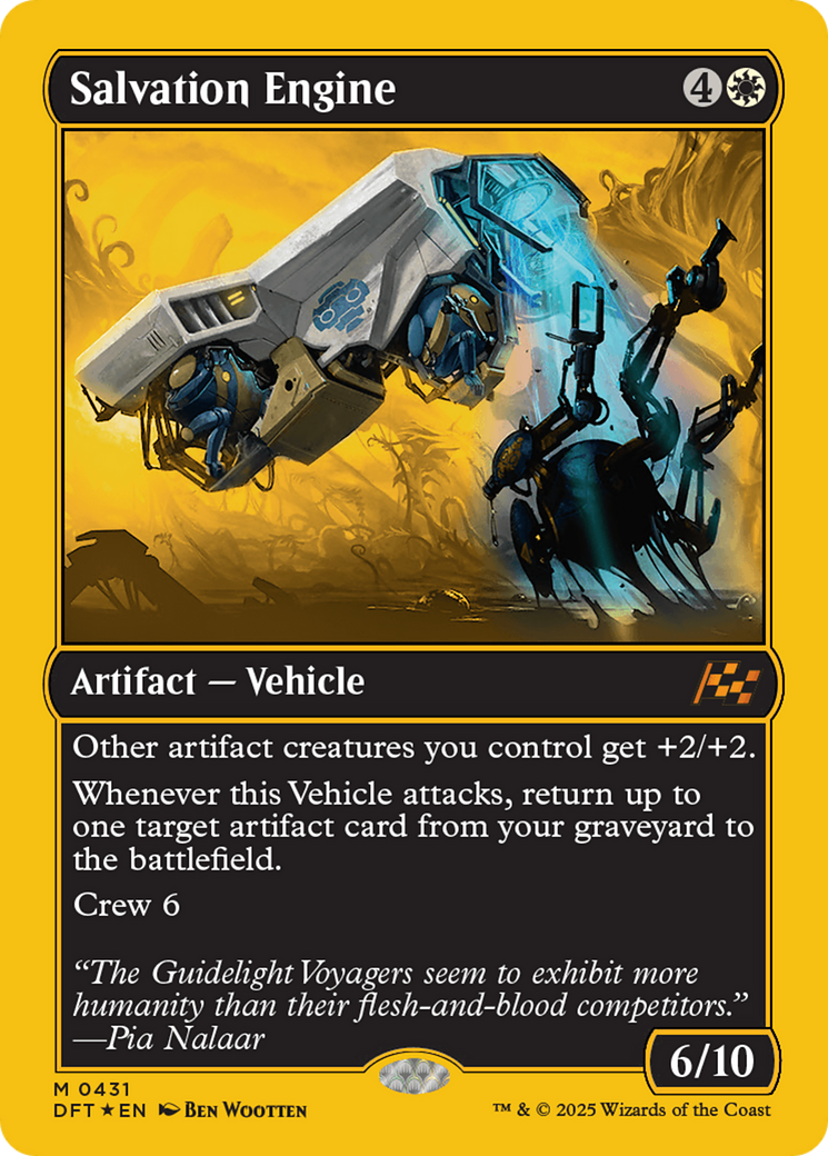 Salvation Engine (First-Place Foil) [Aetherdrift] | Eastridge Sports Cards & Games