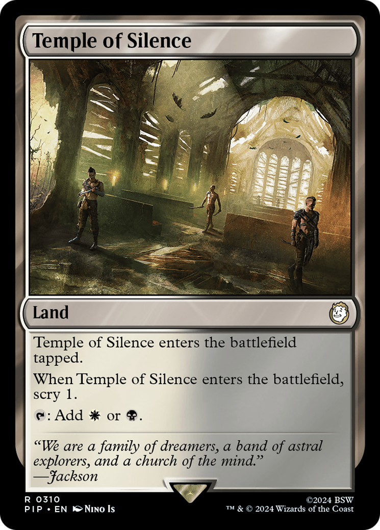 Temple of Silence [Fallout] | Eastridge Sports Cards & Games