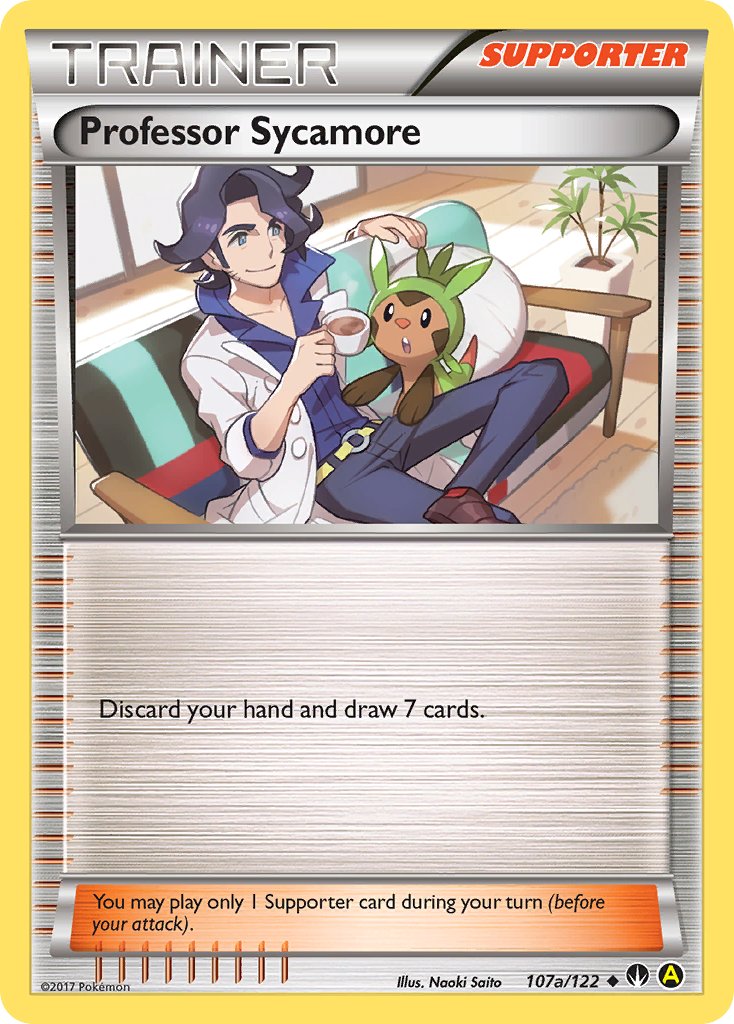 Professor Sycamore (107a/122) [Alternate Art Promos] | Eastridge Sports Cards & Games