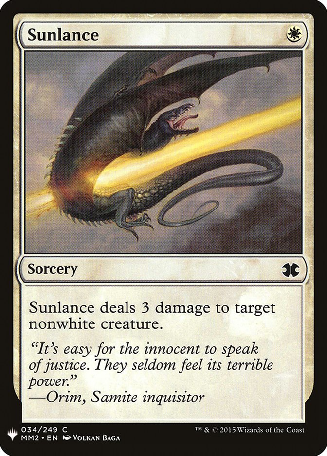 Sunlance [Mystery Booster] | Eastridge Sports Cards & Games