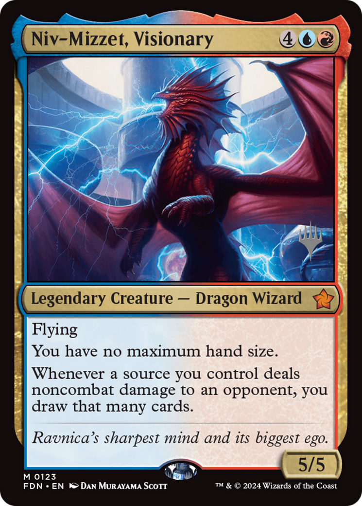 Niv-Mizzet, Visionary (Promo Pack) [Foundations Promos] | Eastridge Sports Cards & Games