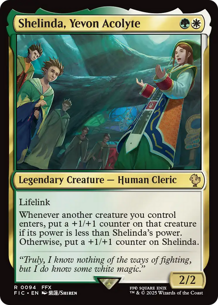 Shelinda, Yevon Acolyte [FINAL FANTASY Commander] | Eastridge Sports Cards & Games