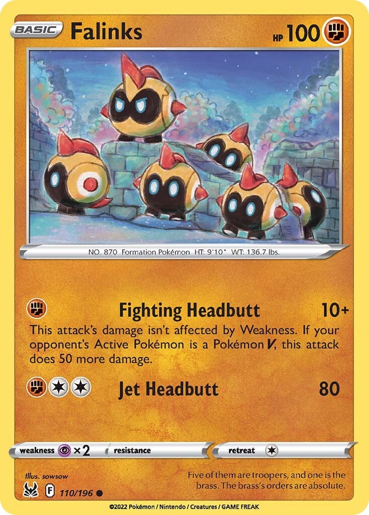 Falinks (110/196) [Sword & Shield: Lost Origin] | Eastridge Sports Cards & Games