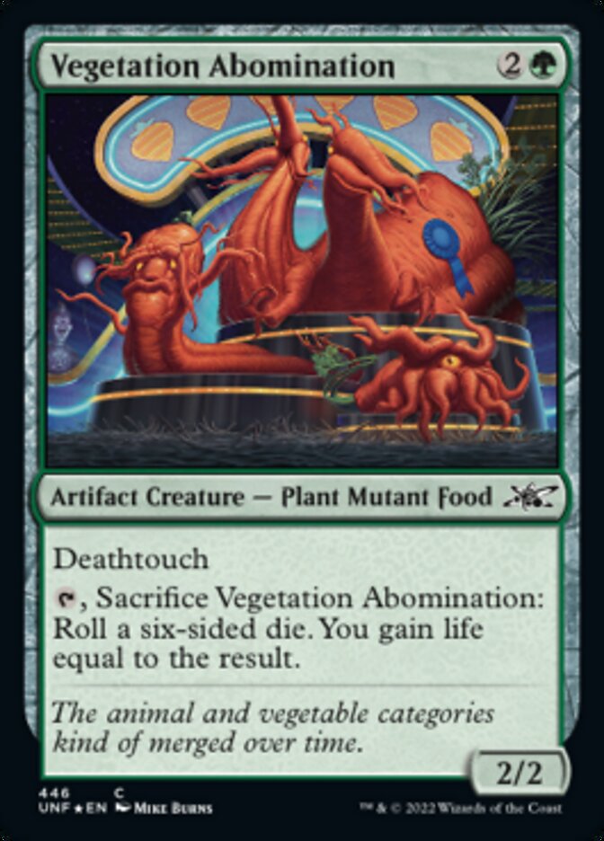 Vegetation Abomination (Galaxy Foil) [Unfinity] | Eastridge Sports Cards & Games