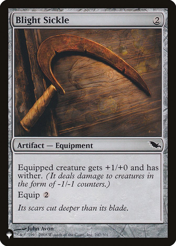Blight Sickle [The List] | Eastridge Sports Cards & Games
