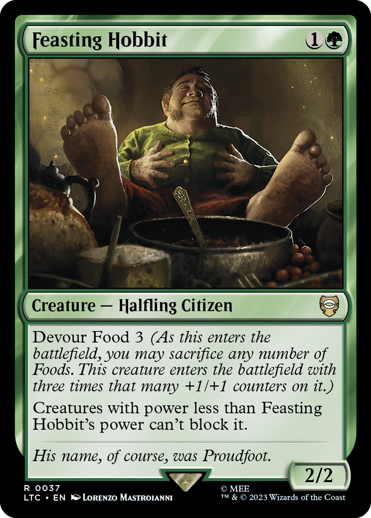 Feasting Hobbit [The Lord of the Rings: Tales of Middle-Earth Commander] | Eastridge Sports Cards & Games