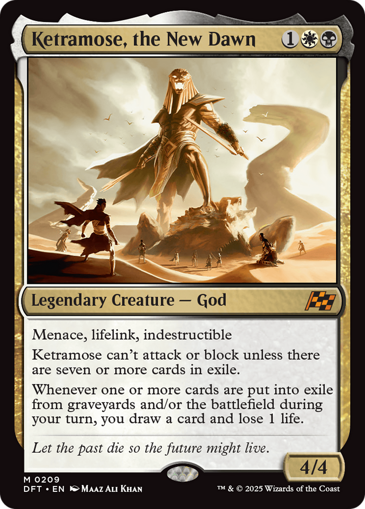 Ketramose, the New Dawn [Aetherdrift] | Eastridge Sports Cards & Games