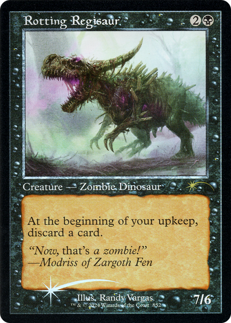 Rotting Regisaur (Retro Frame) [Secret Lair Drop Series] | Eastridge Sports Cards & Games