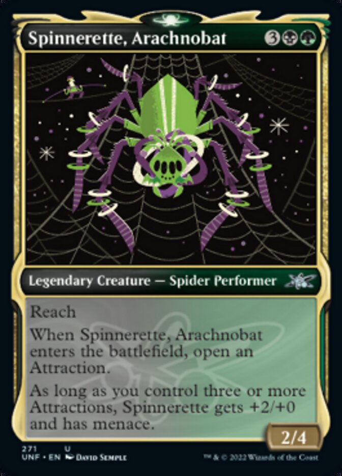 Spinnerette, Arachnobat (Showcase) [Unfinity] | Eastridge Sports Cards & Games