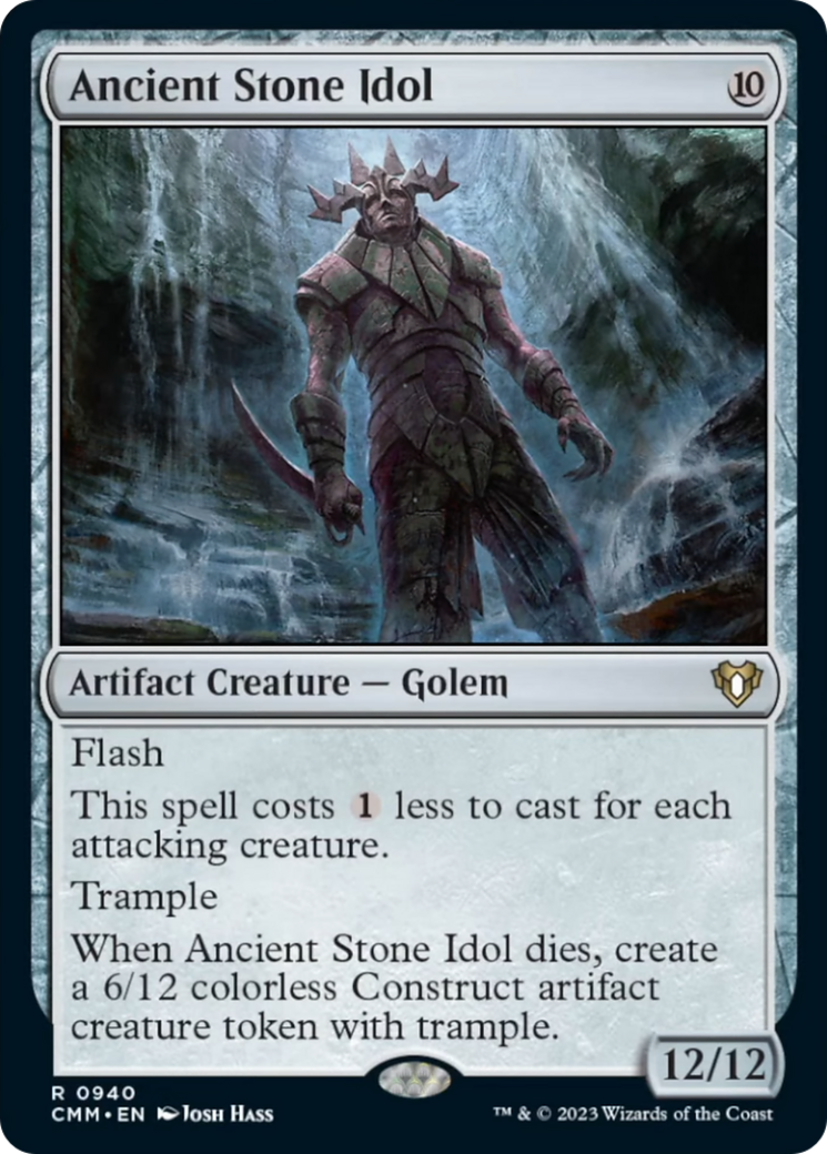 Ancient Stone Idol [Commander Masters] | Eastridge Sports Cards & Games